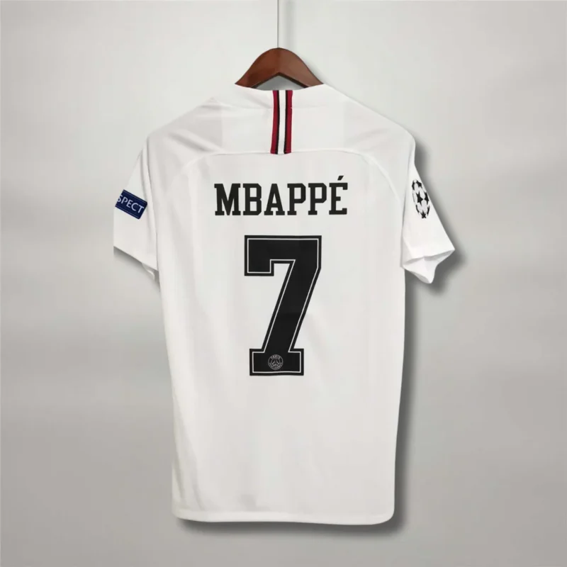 maglia PSG Jordan PSG white 2018/19 dettaglio posteriore