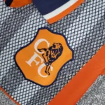 dettaglio logo CFC Chelsea Football CLub della maglia Chelsea away 1994/1995 Umbro
