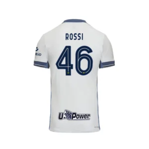 maglia Inter Valentino Rossi Edizione Speciale VR46 dettaglio posteriore personalizzata con nome e numero