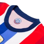 maglia Norvegia 2024 25 home Nike dettaglio colletto