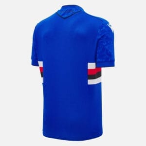 maglia Sampdoria 2024/25 home Macron dettaglio posteriore