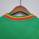 maglia_Senegal_2002_Away_Verde_5 maglia Senegal 2002 Away verde dettaglio colletto posteriore