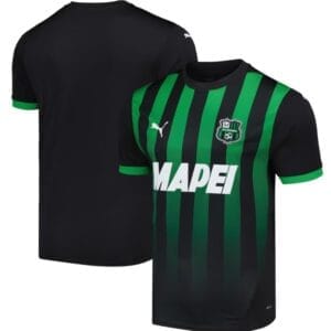 maglia Sassuolo 2024 25 home Puma fronte e retro