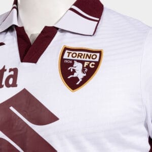 Seconda maglia Torino 2024 25 Joma dettaglio colletto